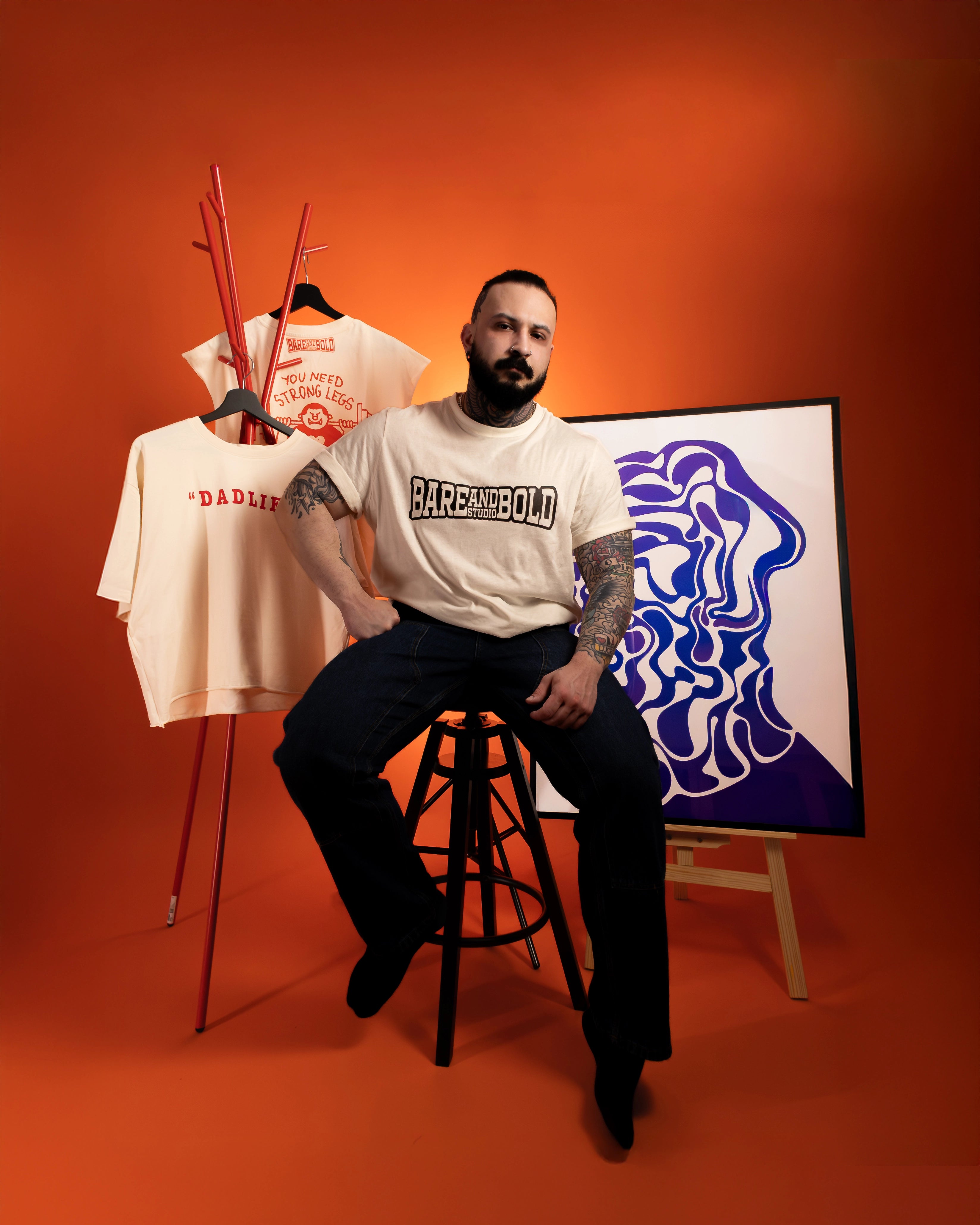 ședință foto cu tricouri si postere personalizate